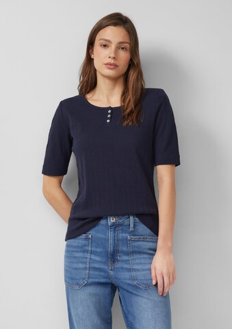 T-shirt s.Oliver en bleu : devant