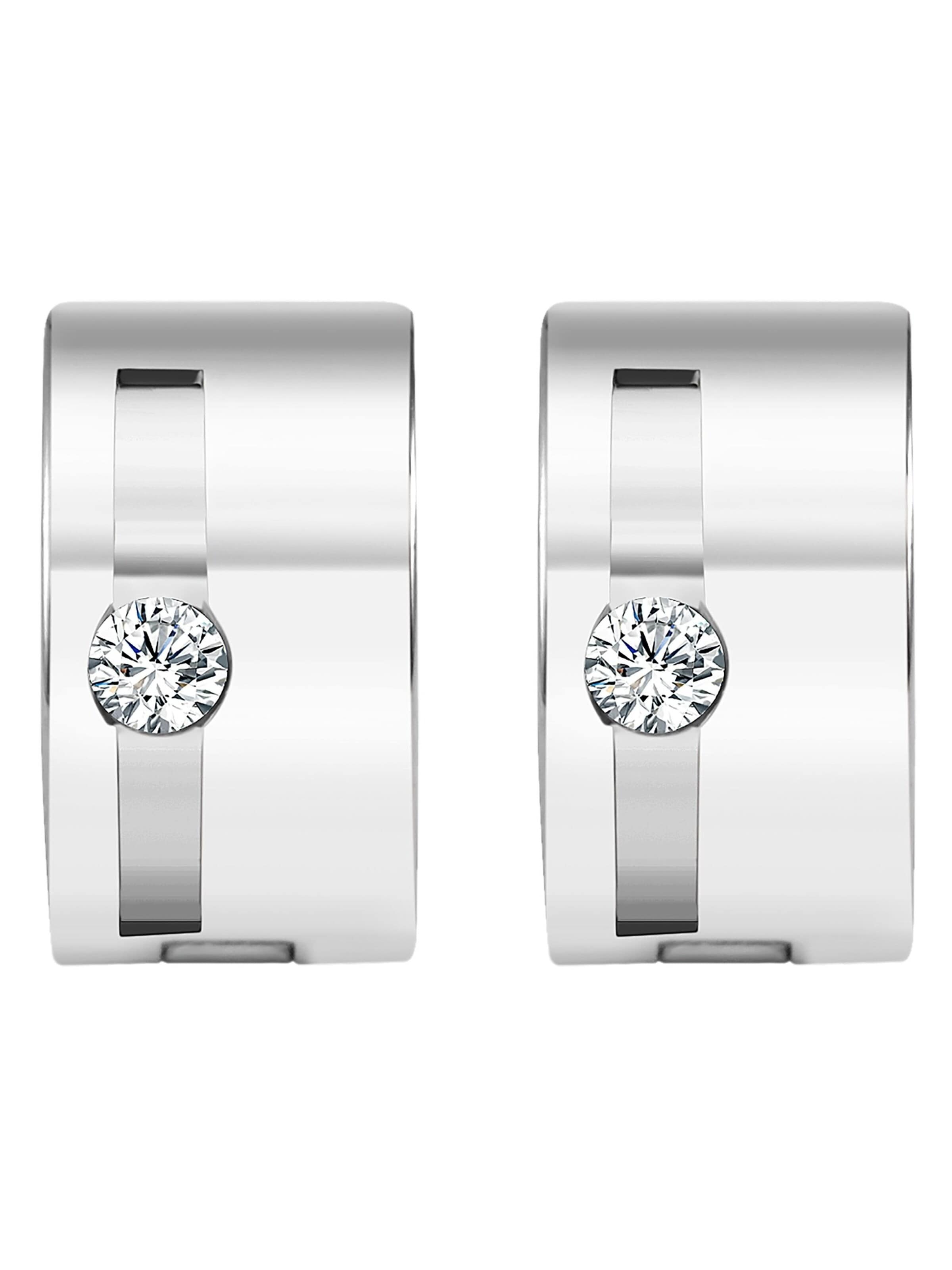 Akzent Earrings 'Desiree, langlebig' in Silver