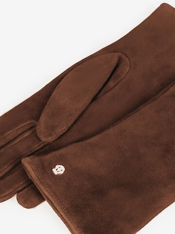 Gants Roeckl en marron