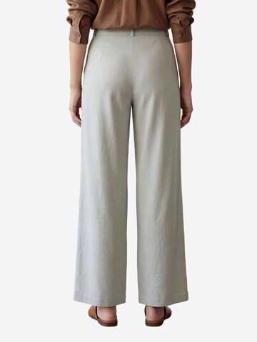 My fashion - Perna larga Calças em verde