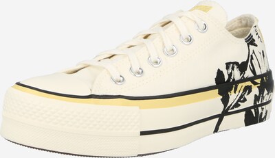 CONVERSE Zemie brīvā laika apavi 'CTAS LIFT OX', krāsa - melns / olas čaumalas, Preces skats