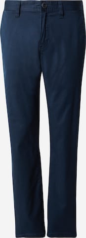 mėlyna Volcom Standartinis „Chino“ stiliaus kelnės: priekis