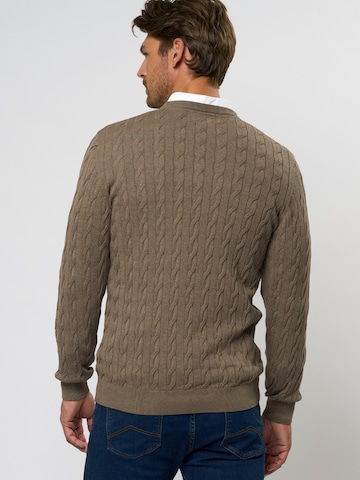 Pull-over ' Grant ' VINSON en marron