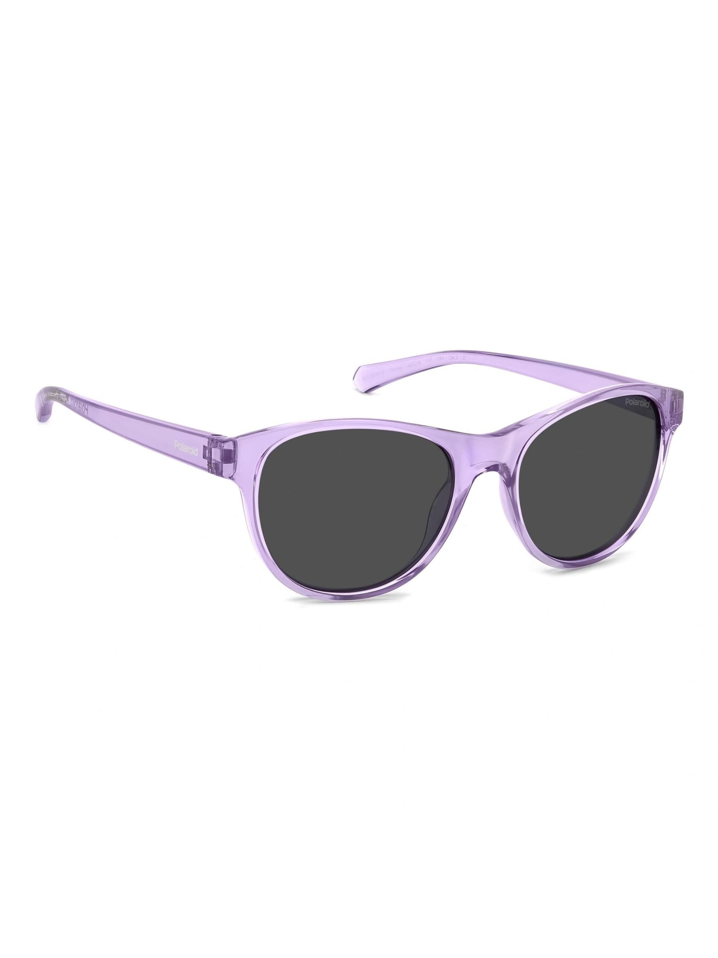 Lunettes de soleil Polaroid en violet : devant