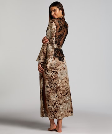Hunkemöller Dressing Gown 'Maya' in Brown