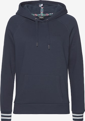 BUFFALO Sweatshirt in Blau: predná strana