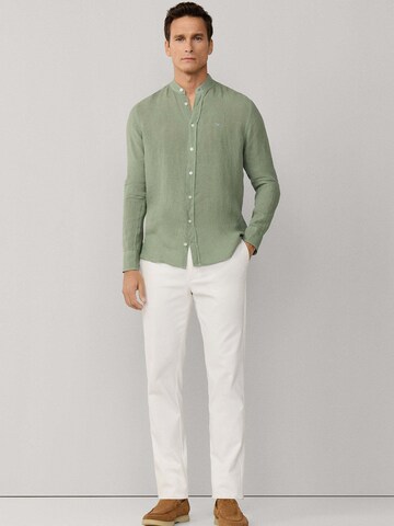 Hackett London Regular fit Button Up Shirt in Green