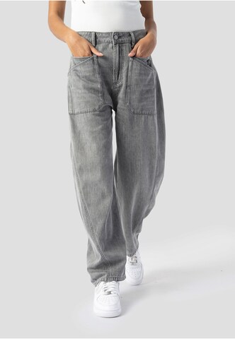 Elias Rumelis Normální Džíny 'Isabella' – šedá: přední strana