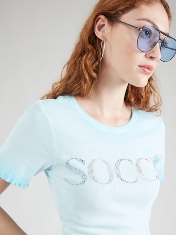 Soccx - Camiseta en azul