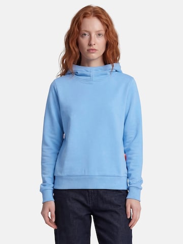 salzhaut Sweatshirt ' SUTSCHE ' in Blue: front