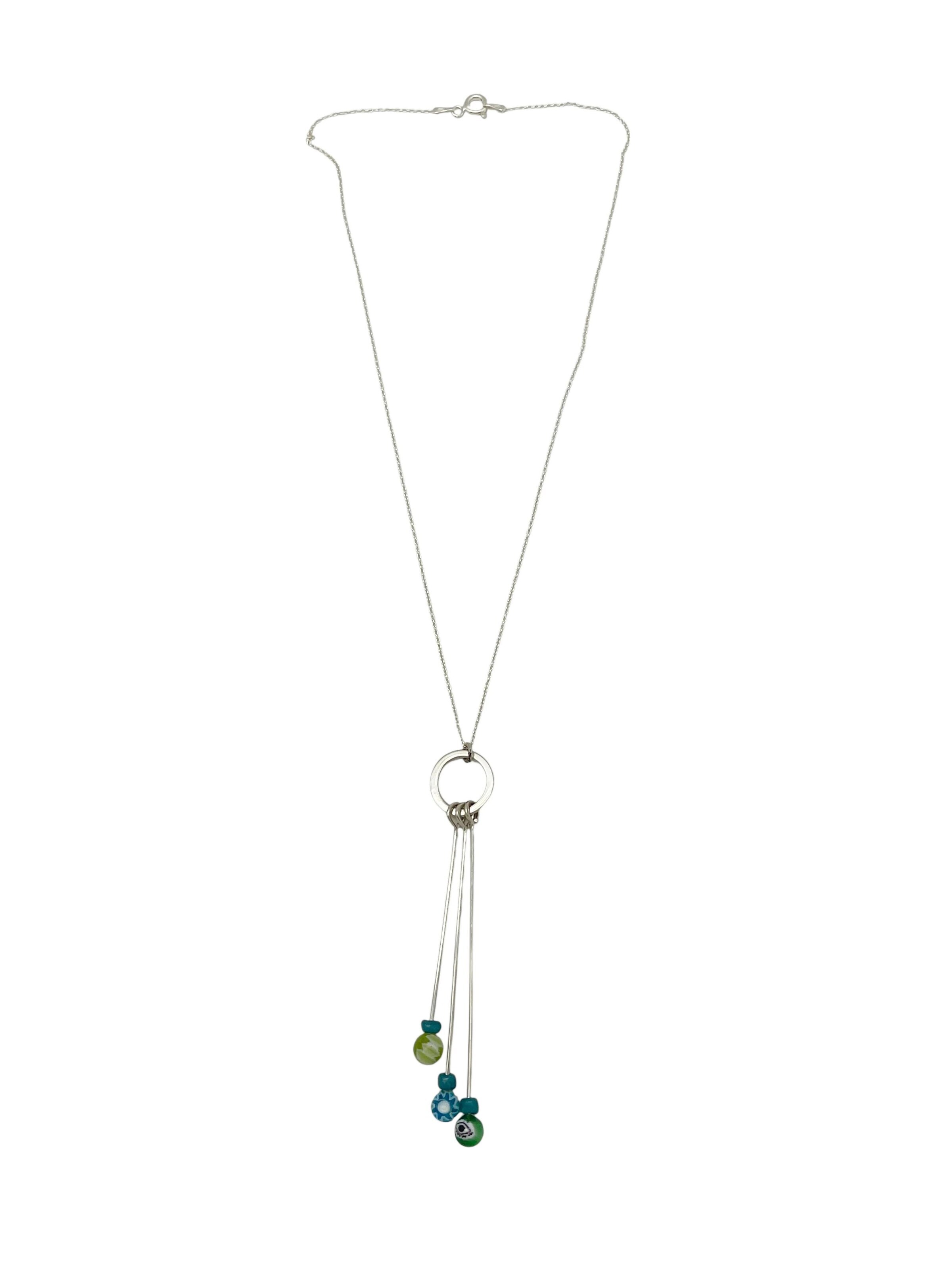 Plata Única Necklace in Silver: front