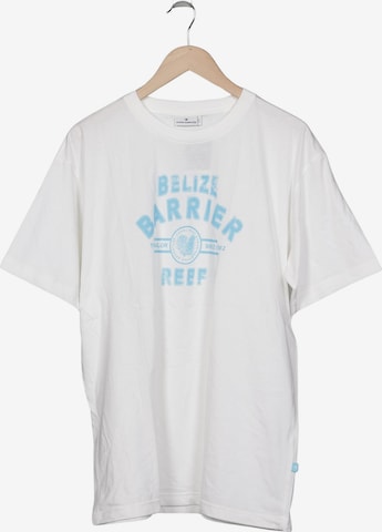 TOM TAILOR T-Shirt XXL in Weiß: Vorderseite