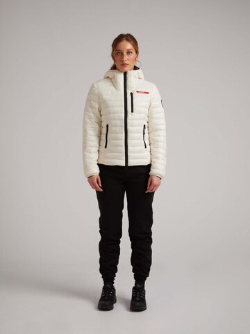 JACK1T Outdoor jacket ' SATEL1TE Kapuzen-Daunenjacke 2.0 ' in White