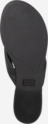 HUGO T-Bar Sandals 'Grace' in Black