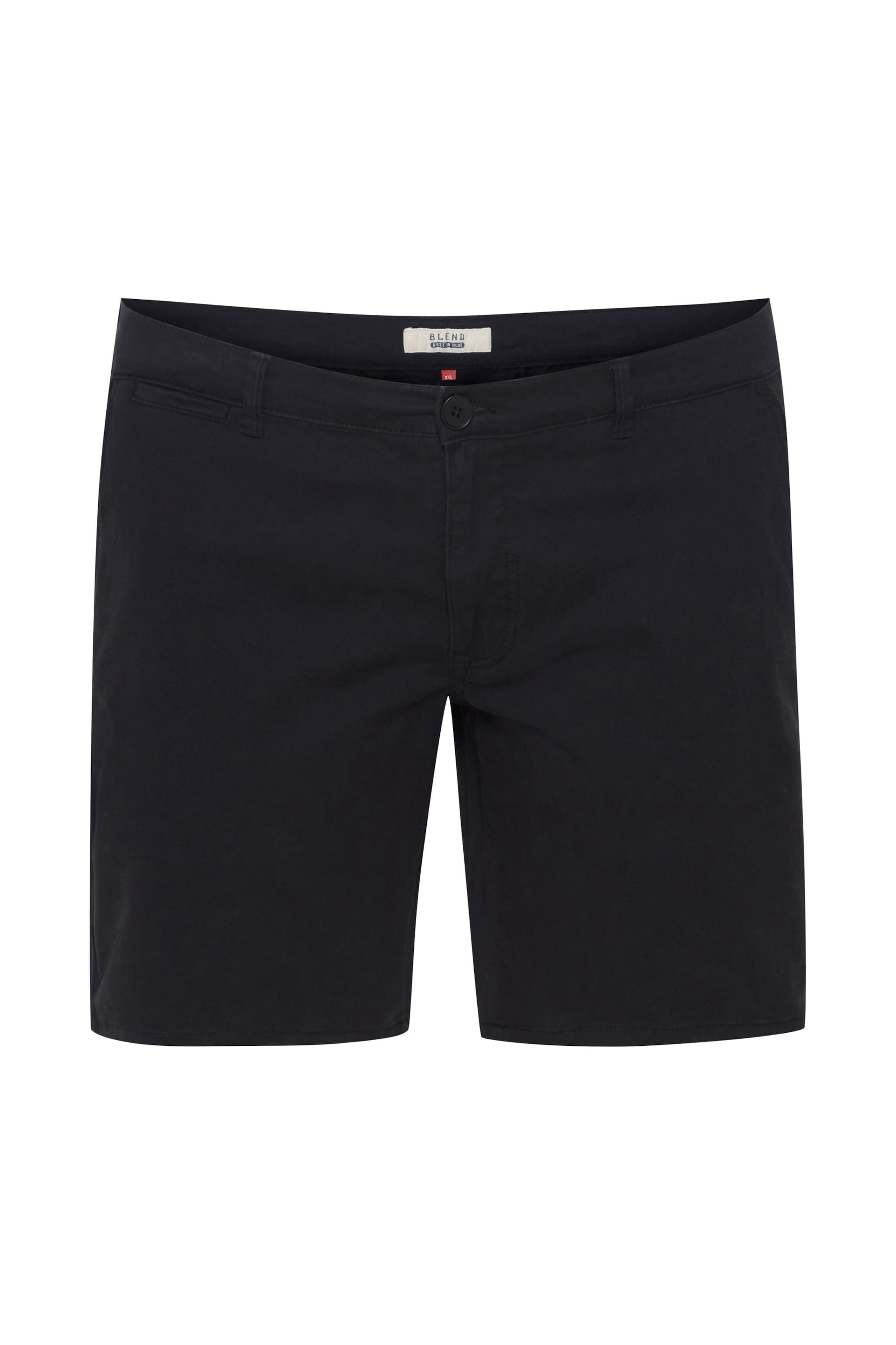 Pantalon chino 'Bhpierre' BLEND en noir : devant
