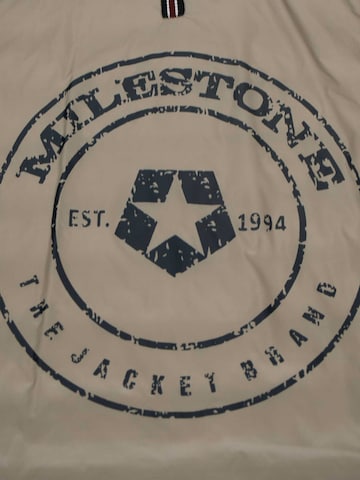 MILESTONE Between-Season Jacket 'MSMalik' in Silver