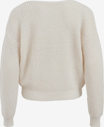 VILA Sweater 'Glacy' in White