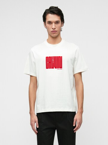 Calvin Klein Shirt in Wit: voorkant