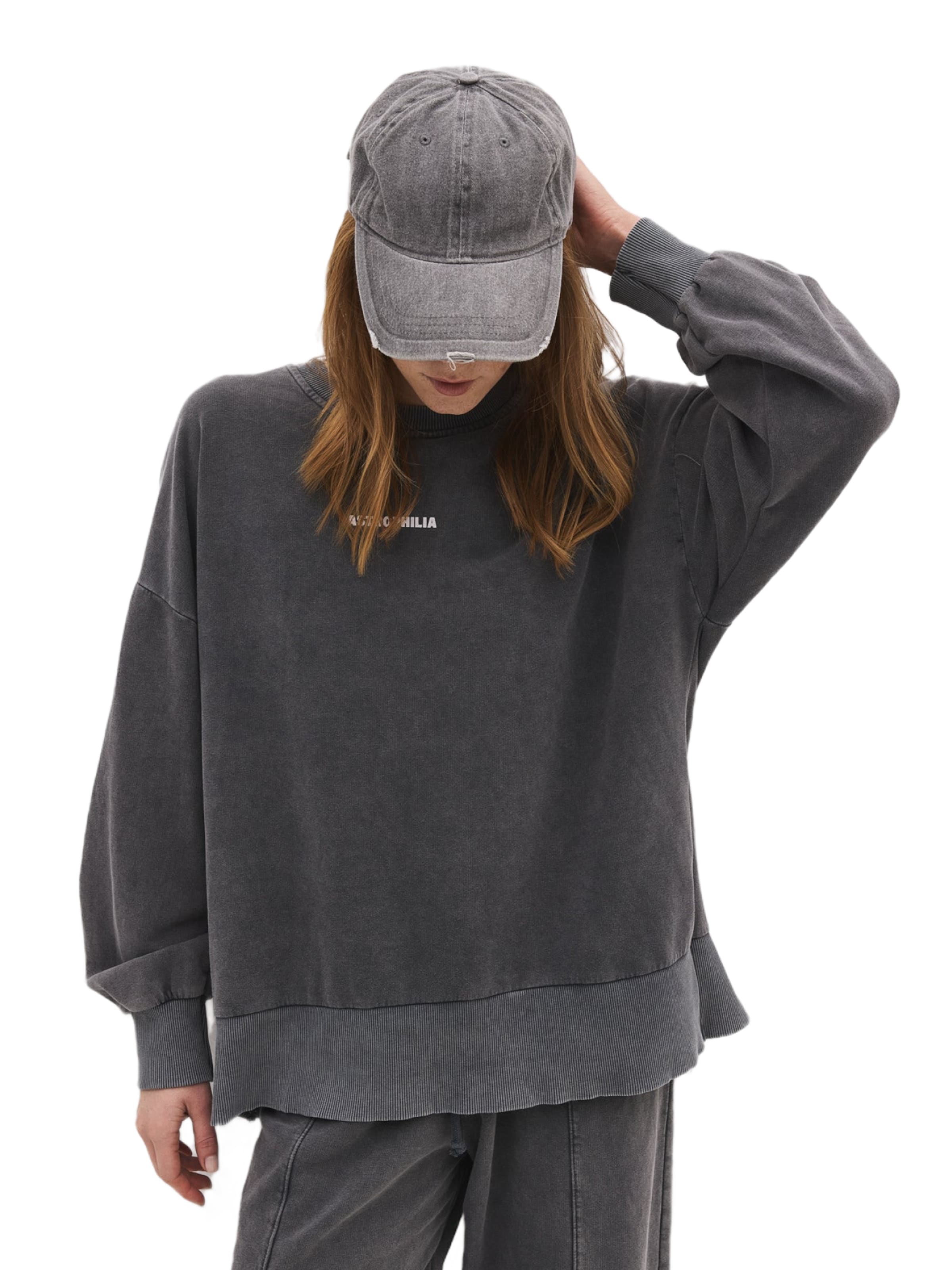 No Matter What Sweatshirt in Grijs