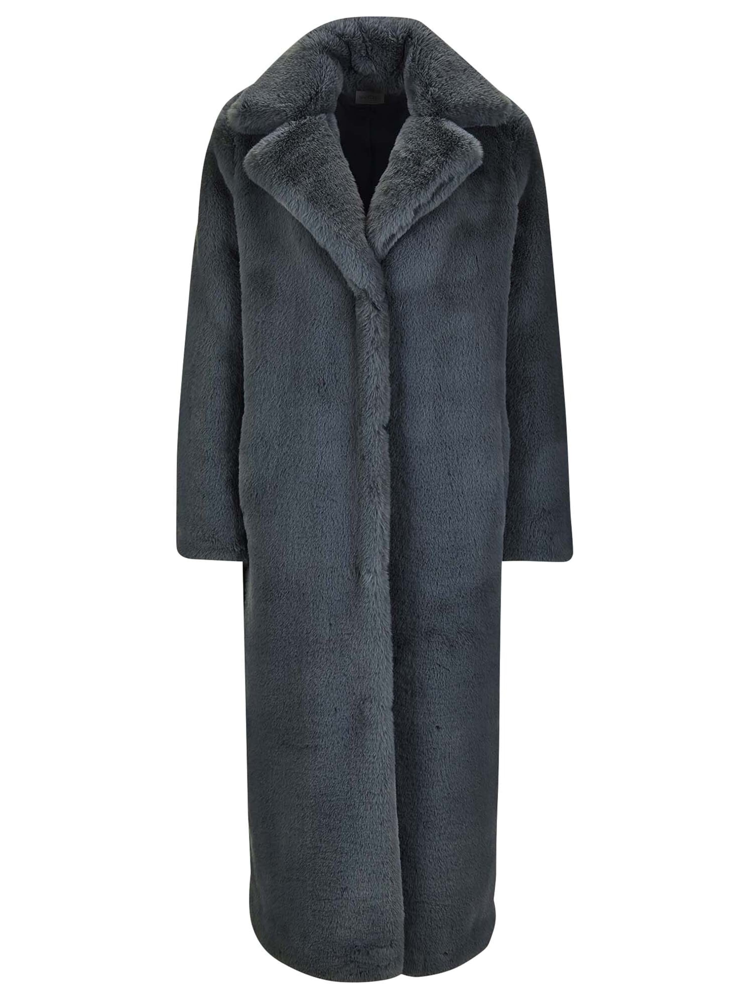 MADELEINE Mantel in Blau: Vorderseite