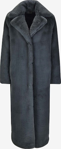 Manteau d’hiver MADELEINE en bleu : devant