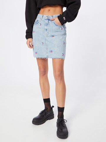 Tommy Jeans Skirt in Blue: front