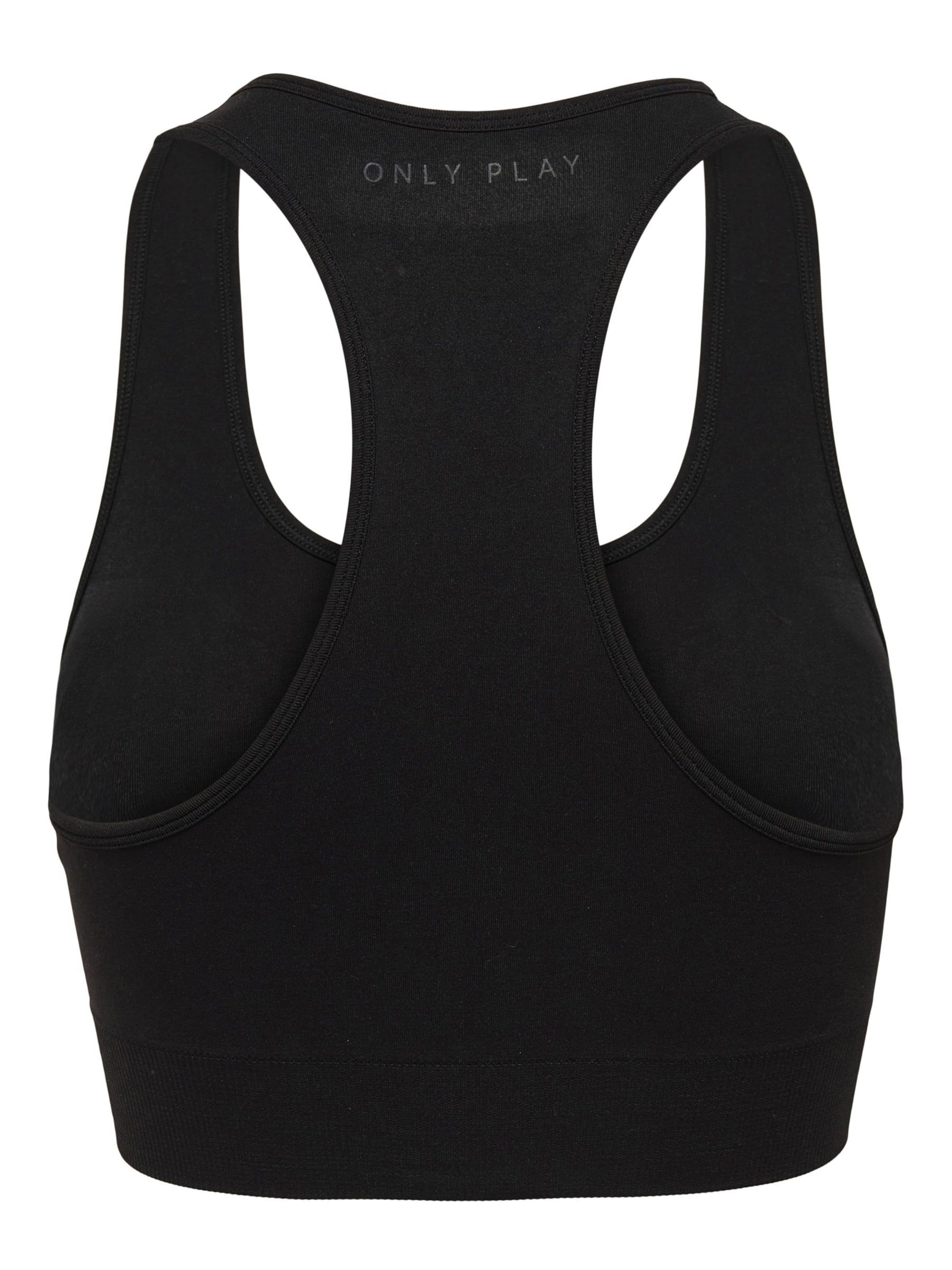 Regular Soutien-gorge de sport 'Daisy' ONLY PLAY en noir