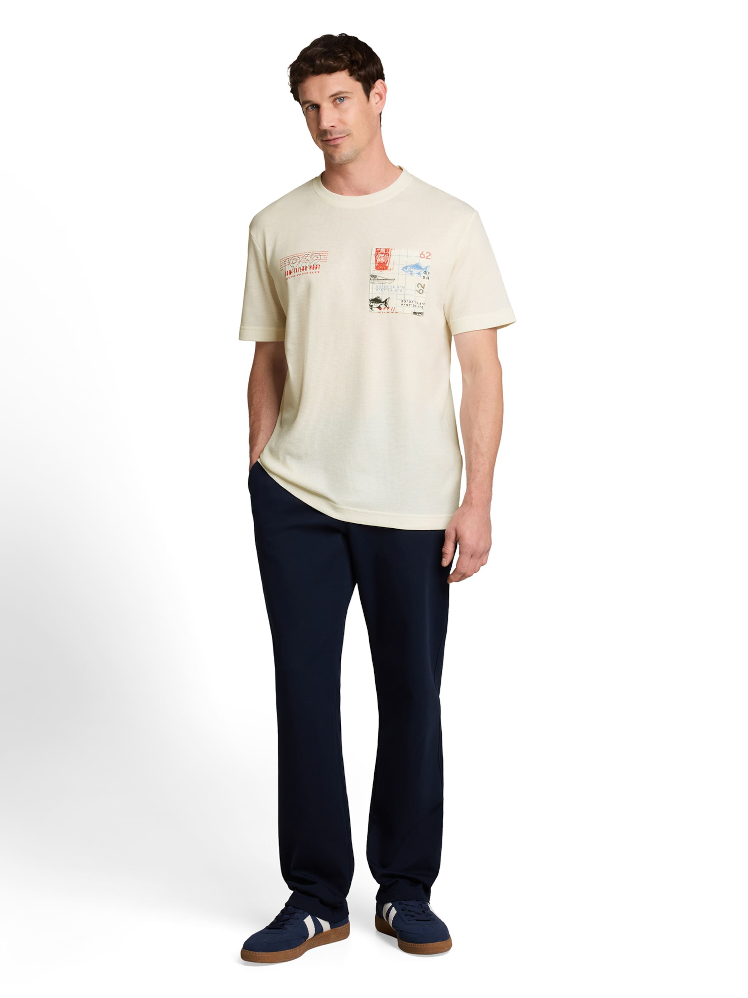 TOM TAILOR Shirt in Wit