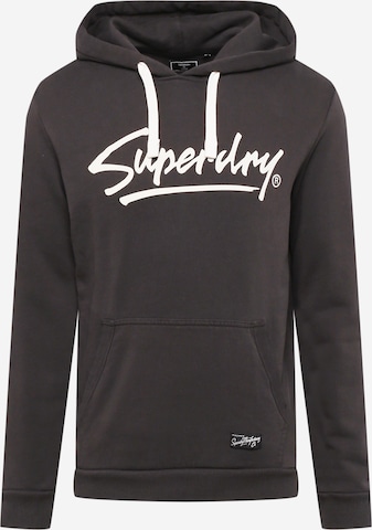 Superdry Mikina – černá: přední strana