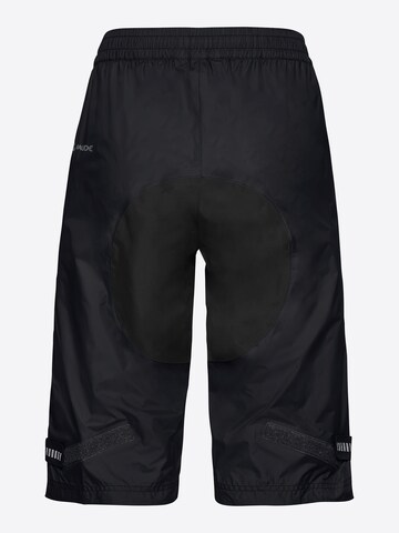 VAUDE Regular Sports trousers 'Drop' in Black