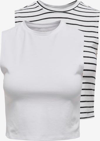 ONLY Top 'ONLChoice' in Weiß: Vorderseite