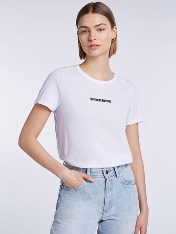 SET Shirt in Wit: voorkant