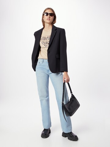 ONLY T-Shirt 'KITA' in Beige