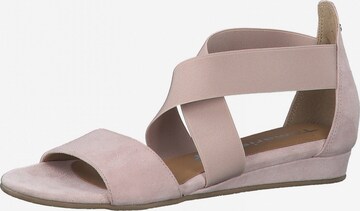 TAMARIS Sandals in Pink: front