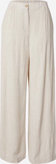 YAS Housut 'YASLIRU' värissä beige / musta, Tuotenäkymä