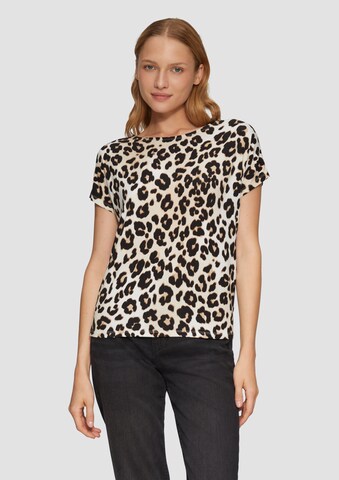 s.Oliver - Camiseta en marrón: frente