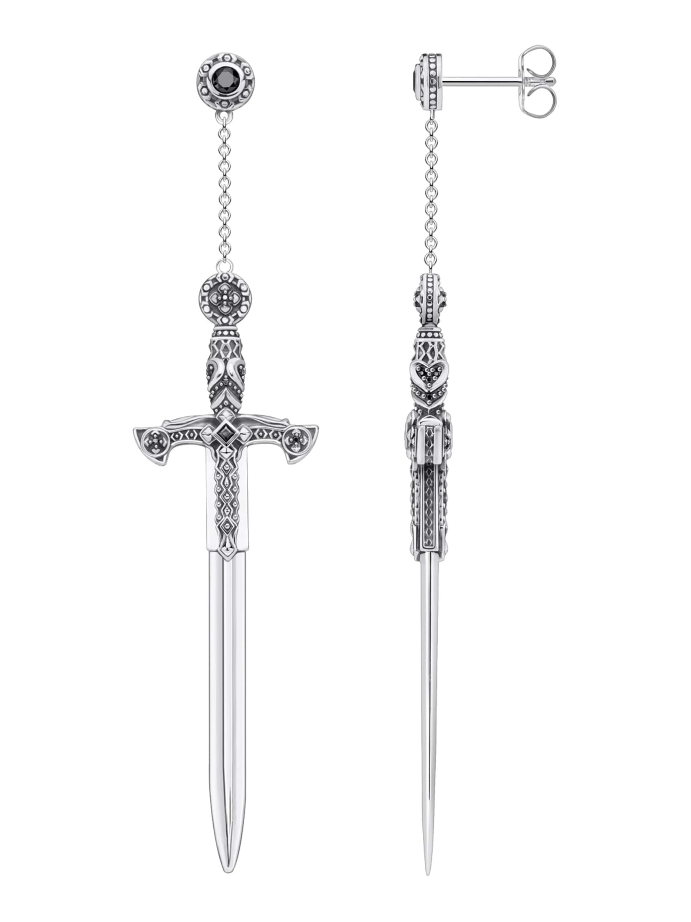 Thomas Sabo Earring in Silver: front