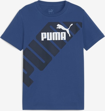 PUMA Shirt 'Power' in Blue: front