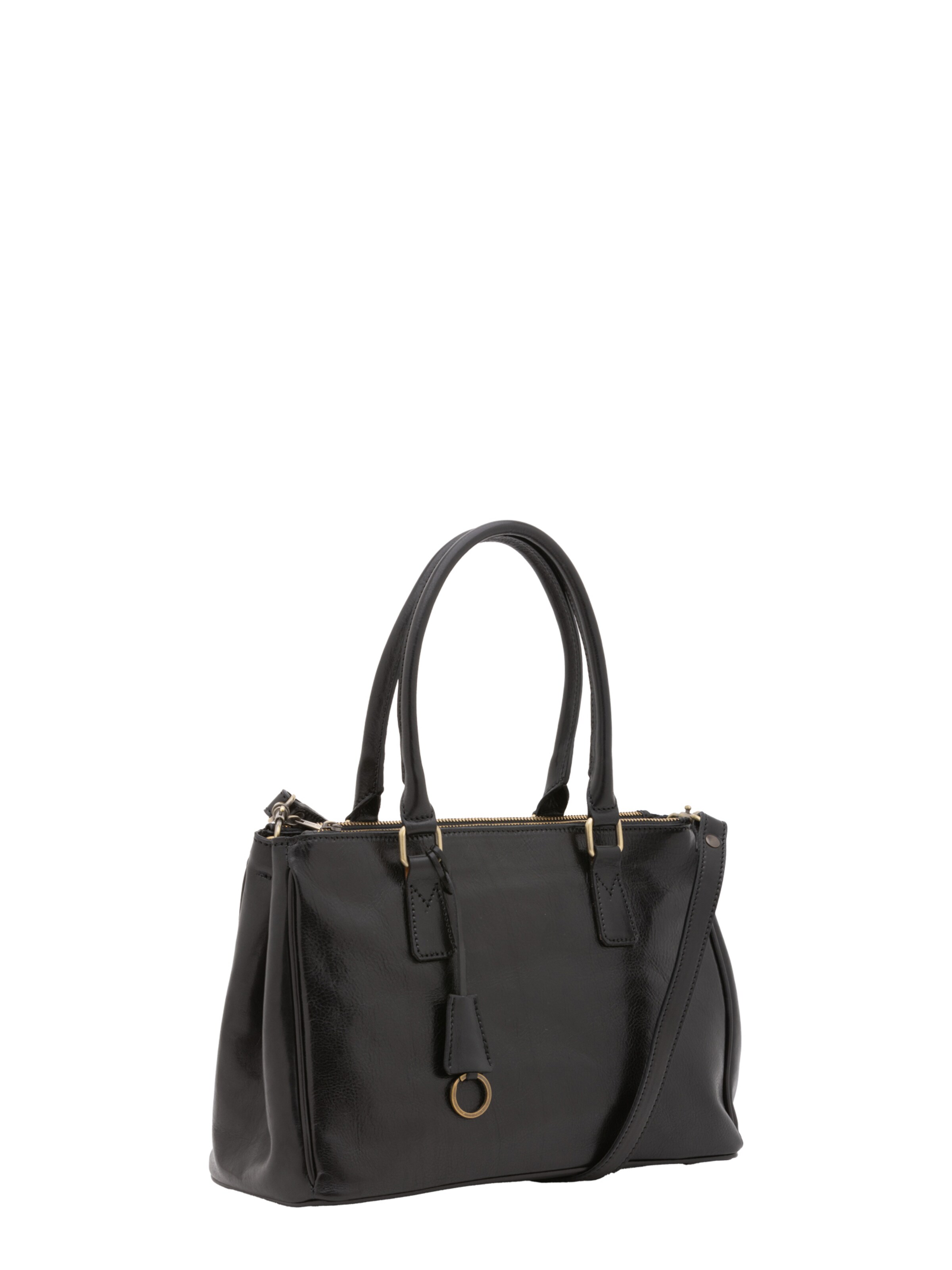 Borsa a tracolla di Viola Castellani in nero: frontale