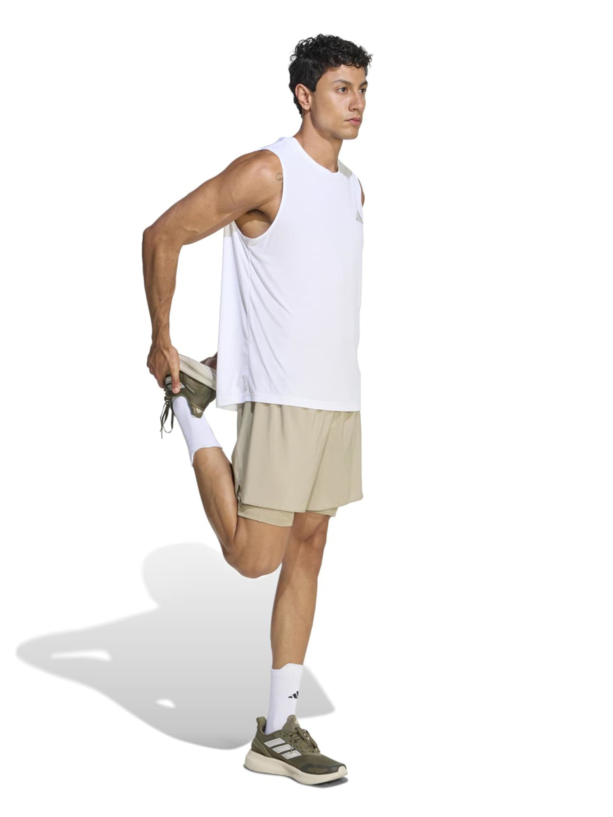 ADIDAS PERFORMANCE - Regular Calças de desporto 'Adi365 Running Essentials' em verde