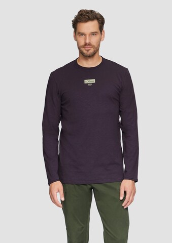 s.Oliver Shirt in Blauw: voorkant