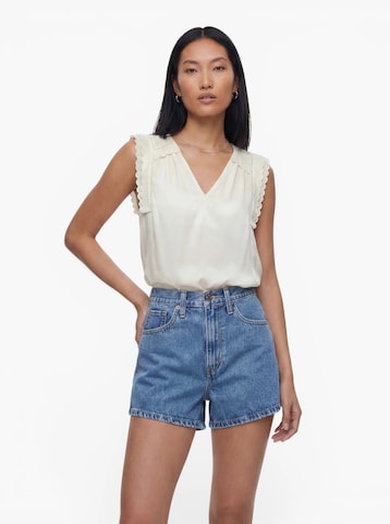 VERO MODA - Blusa 'VMJENESIS' em branco: frente