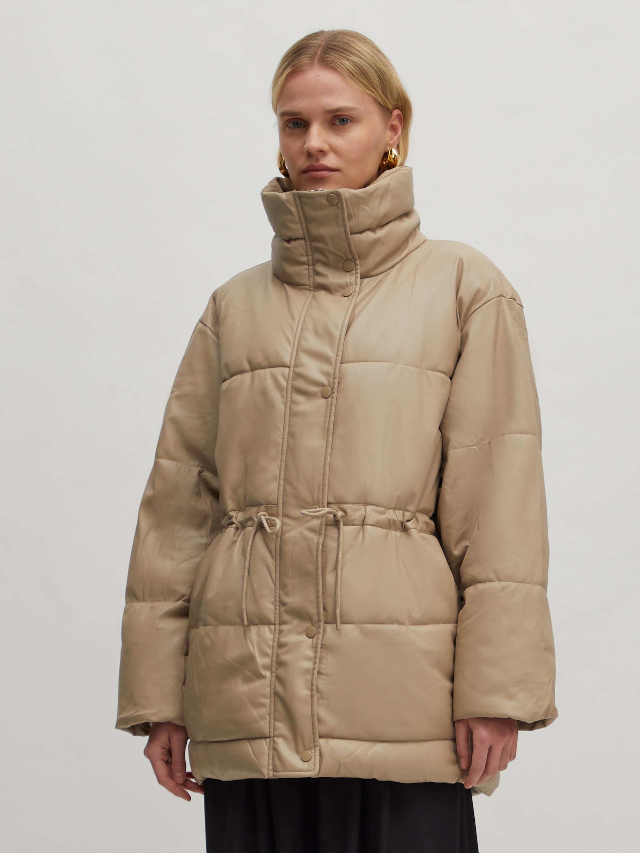 EDITED Producten Winterjas 'Kea' Beige