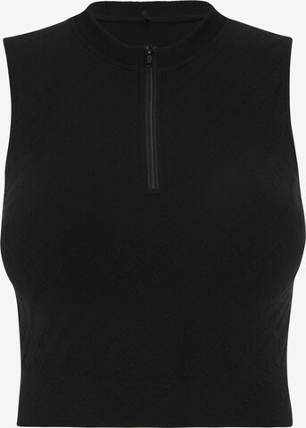 OCEANSAPART - Top 'Michelle' en negro: frente