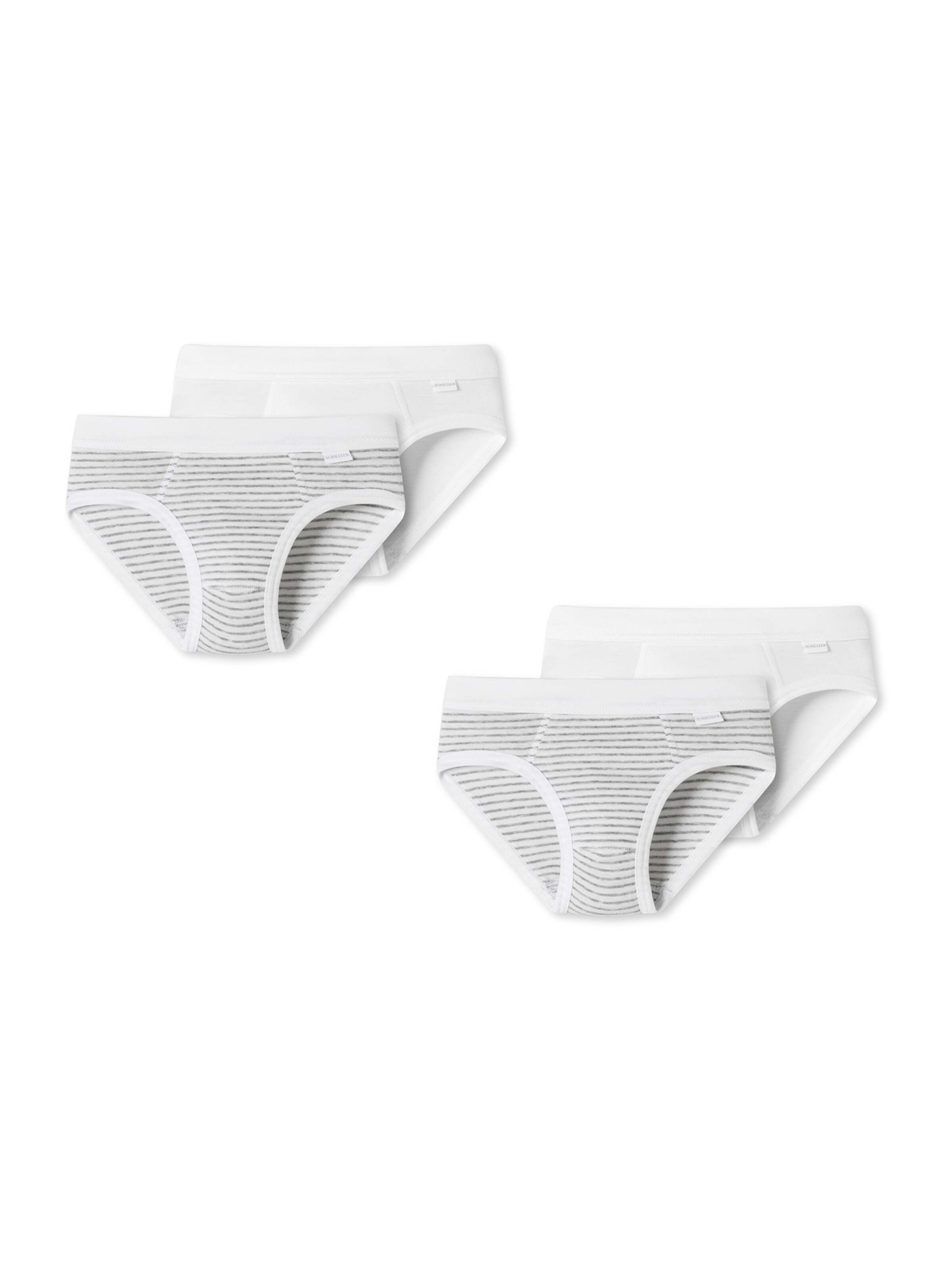 SCHIESSER Onderbroek 'Basic Sport' in Wit: voorkant