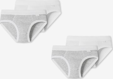 Sous-vêtements 'Basic Sport' SCHIESSER en blanc : devant