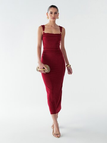 Robe BWLDR en rouge : devant