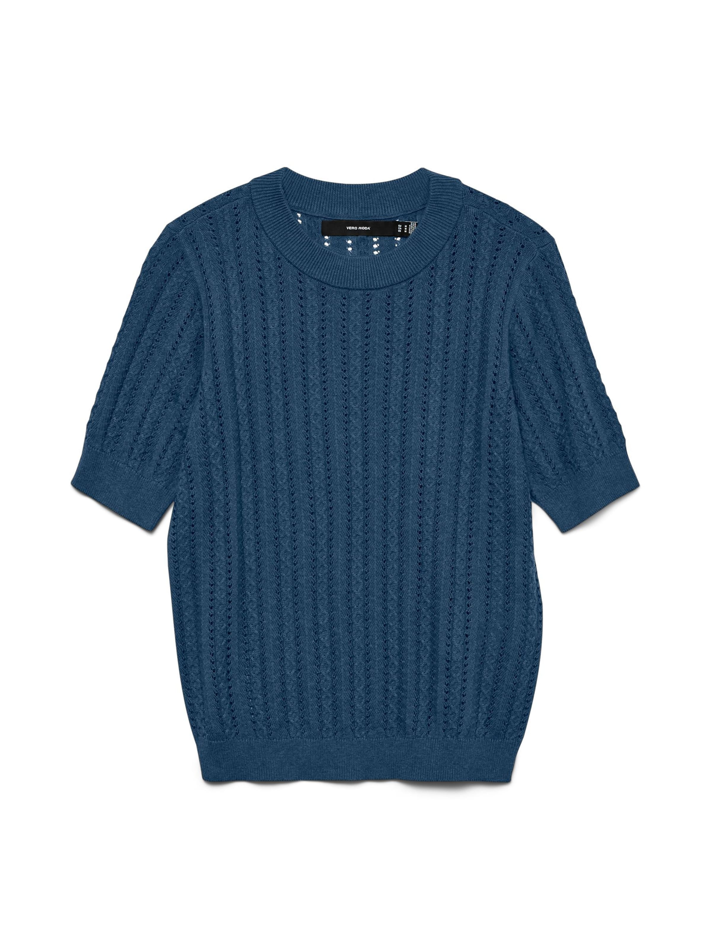VERO MODA Pullover 'VMMorena' i marin, Produktvisning