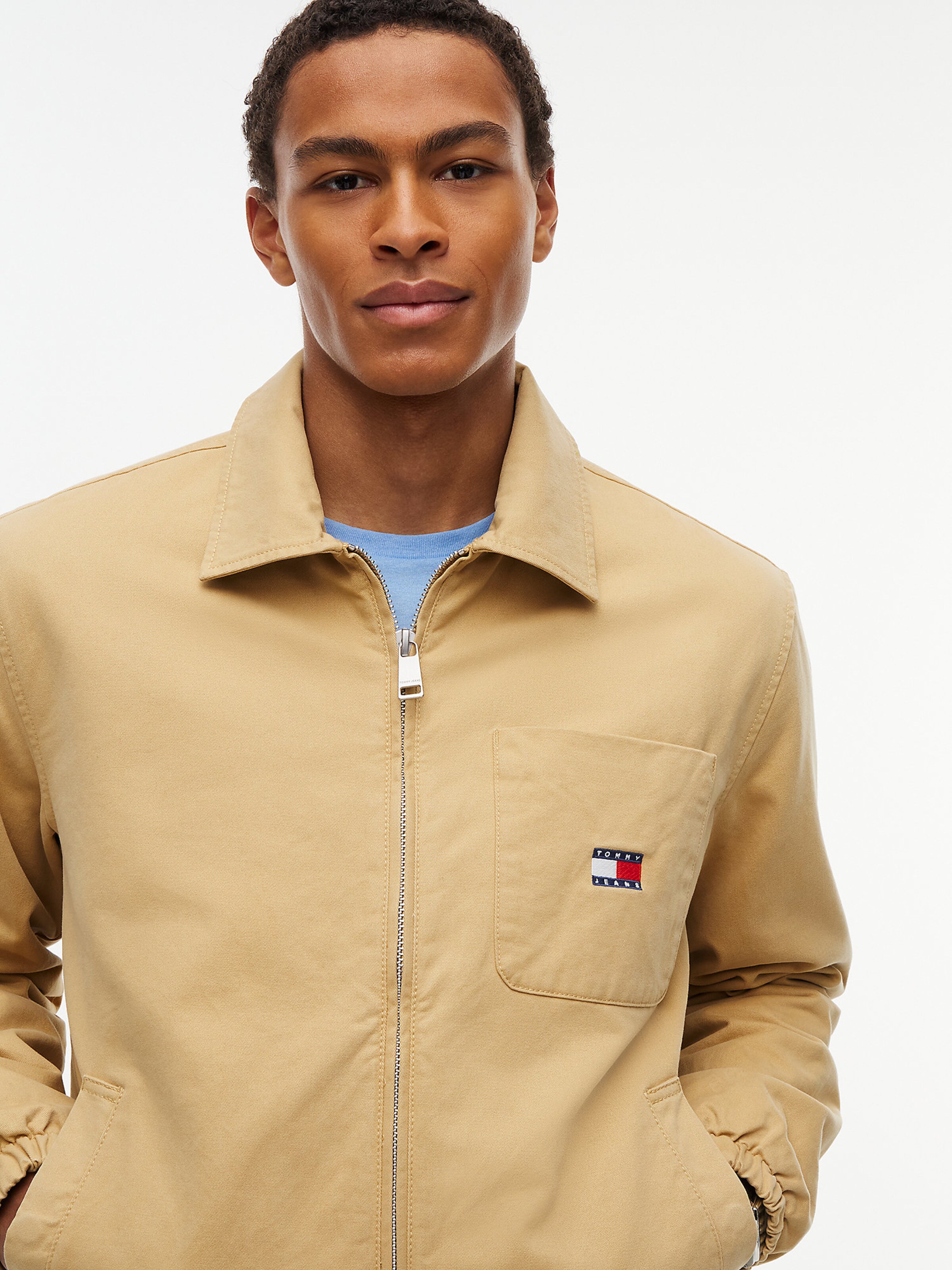 Veste mi-saison Tommy Jeans en beige