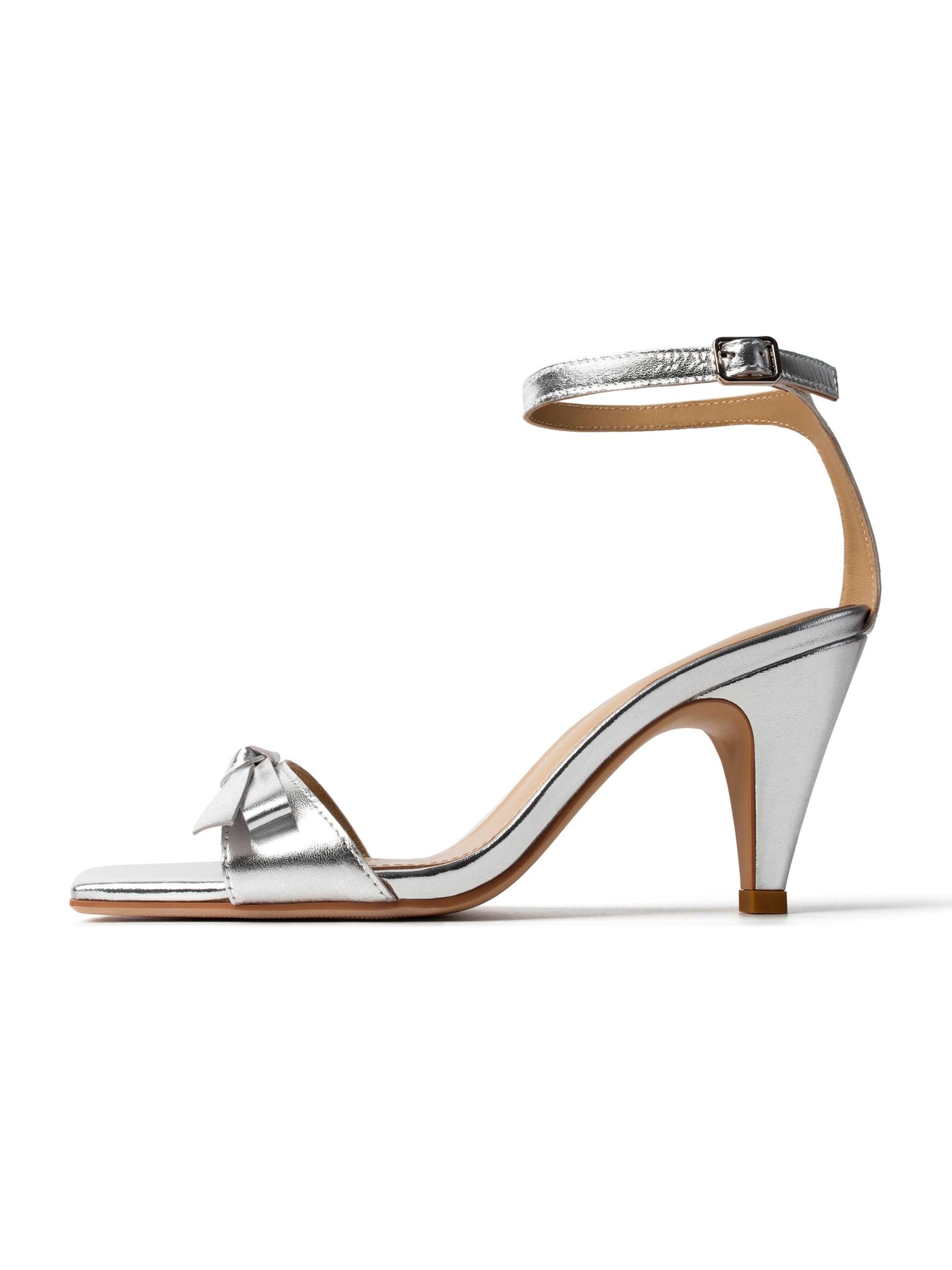 L37 HANDMADE SHOES Pumps 'DREAMS IN MOTION'‌‌ in Silber: Vorderseite